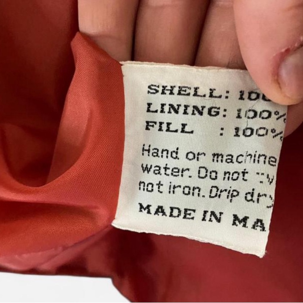 vintage 70s puffer jacket with removal sleeves - Picture 3 of 7